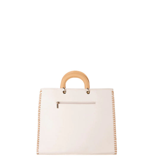 Borsa a mano donna "Dubeliè" Fenice CS36 Collezione Primavera/Estate 2026 con tracolla - Beige e Nude