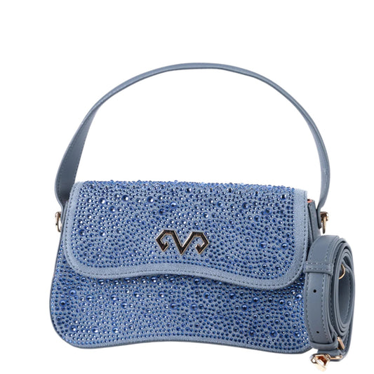 Borsa donna a mano e tracolla "Dubeliè" Lola CS03 Collezione Primavera/Estate 2026 - Azzurro Polvere