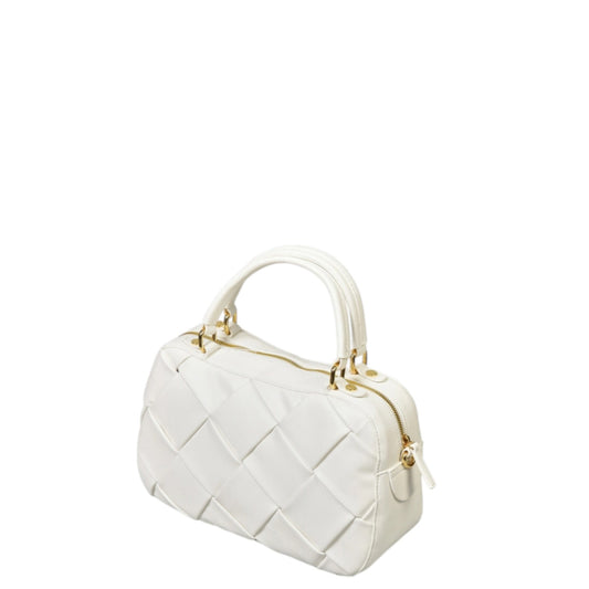 Borsa a mano donna "Braccialini" B16560 Collezione Primavera/Estate 2026 con tracolla - Bianco