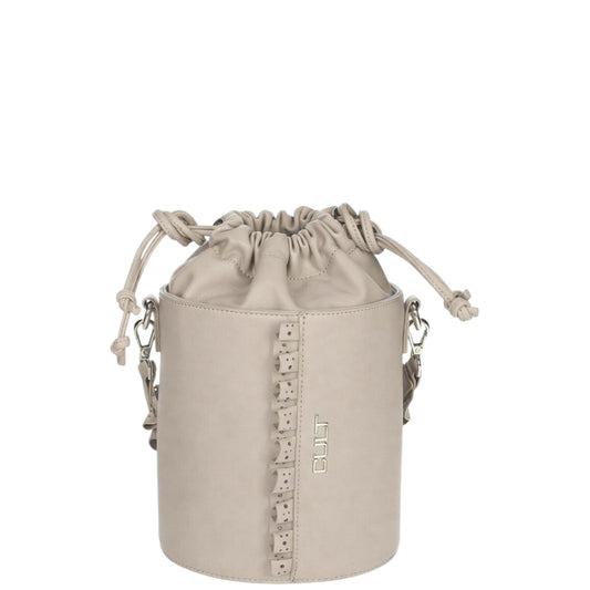 Borsa donna a spalla e tracolla"Cult" Yoko X06.005 Collezione Primavera/Estate 2026  - Tortora