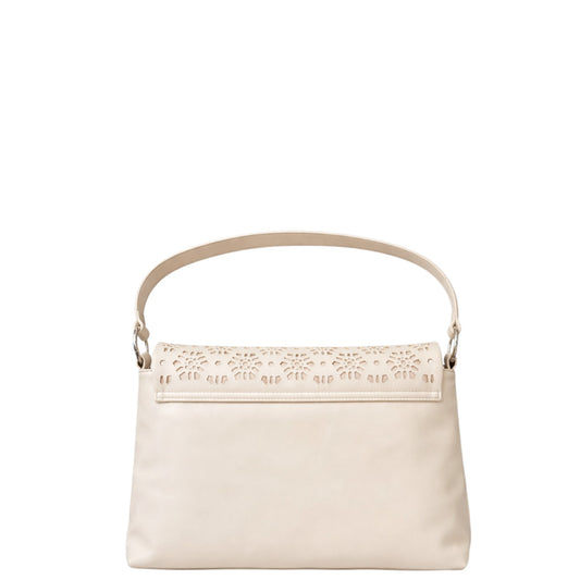 Borsa donna a spalla e tracolla"Cult" Nina X41.002 Collezione Primavera/Estate 2026  - Sabbia