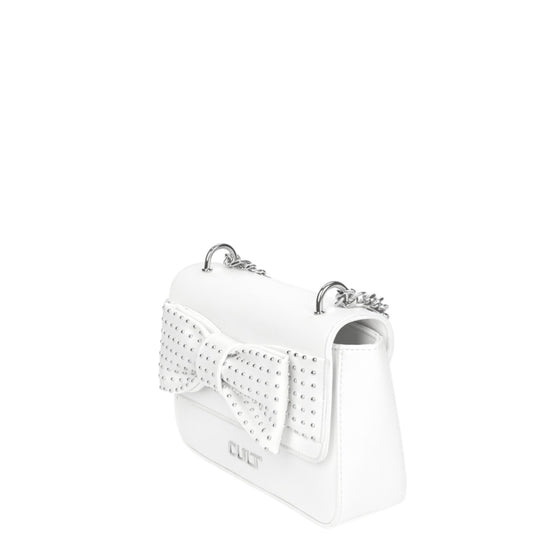 Borsa donna a spalla e tracolla"Cult" Billie X40.003 Collezione Primavera/Estate 2026 - Bianco