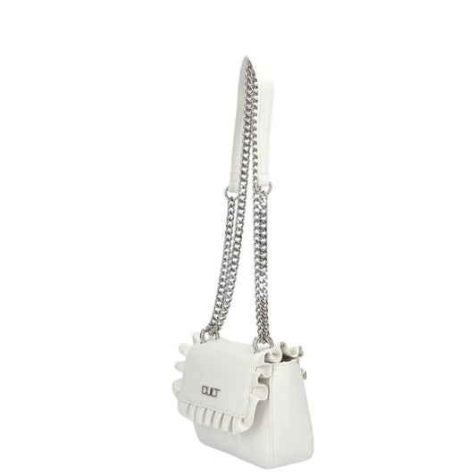 Borsa donna a spalla e tracolla"Cult" Yoko X06.001  Collezione Primavera/Estate 2026 - Crema