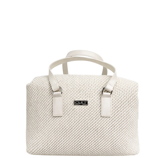 Borsa donna a mano e tracolla"Cult" Sheryl X45.007 Collezione Primavera/Estate 2026 - Crema