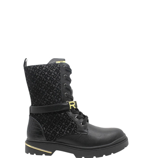 Anfibi donna "Replay" C0025S Collezione Autunno/Inverno 2025/2026 - Nero