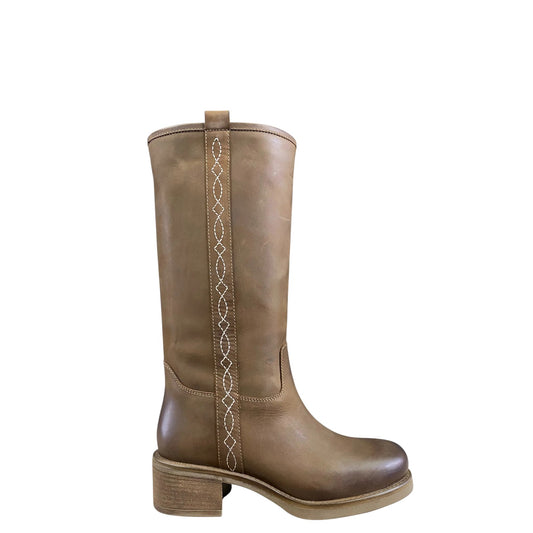Stivali donna "Notre-V" 288477 Collezione Autunno/Inverno 2025/2026 - Noce