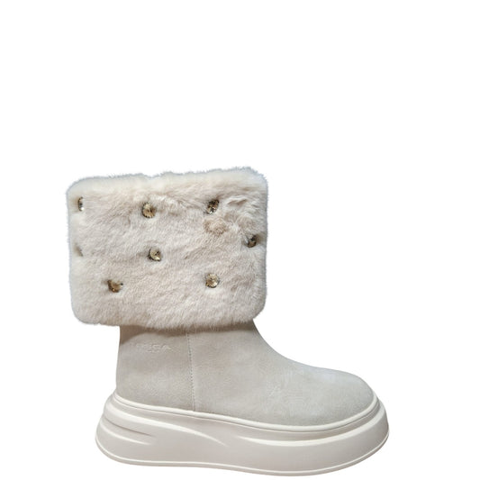 Stivaletti donna "Tosca Blu" SF2361S402 Collezione Autunno/Inverno 2025/2026 - Beige