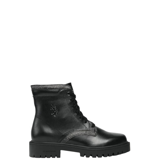 Anfibi donna "U.s. polo assn." KARMA007 Collezione Autunno/Inverno 2025/2026 - Nero