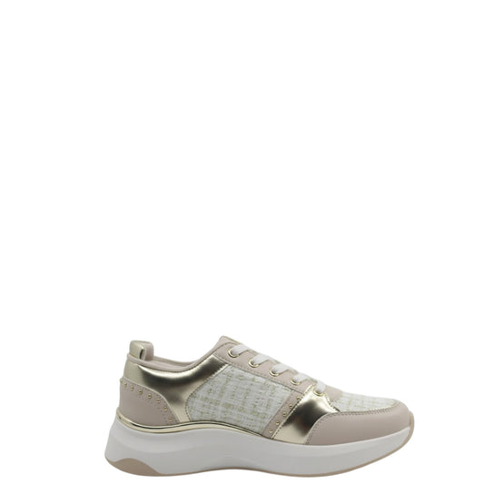 Sneakers donna "Menbur" 26095* Collezione Primavera/Estate 2026 - Oro Multi