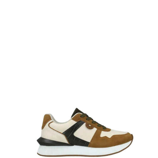Sneakers donna "Menbur" 26830* Collezione Primavera/Estate 2026 - Tan Multi