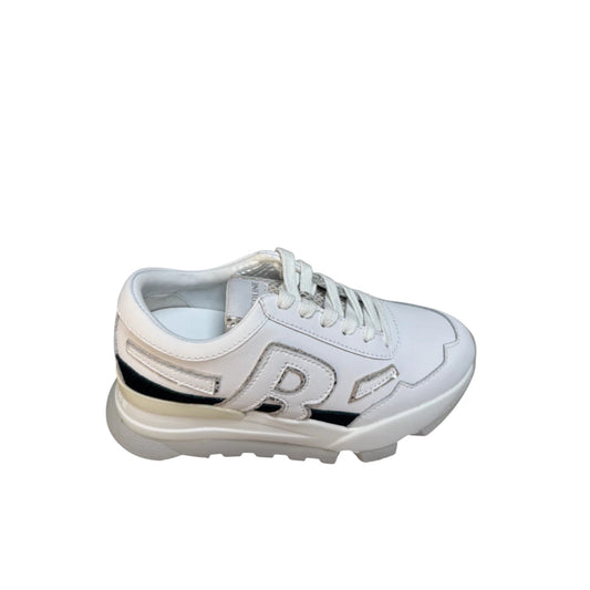 Sneakers Donna “Rucoline” Aki 304 Soft  Snake  Collezione Autunno/Inverno 2025/2026 – Bianco e Grigio