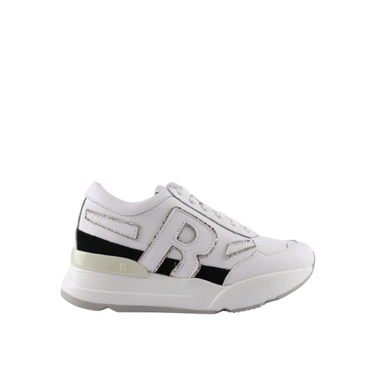 Sneakers Donna “Rucoline” R-Evolve 4437 Soft Snake Collezione Autunno/Inverno 2025/2026 – Bianco Argento e Nero