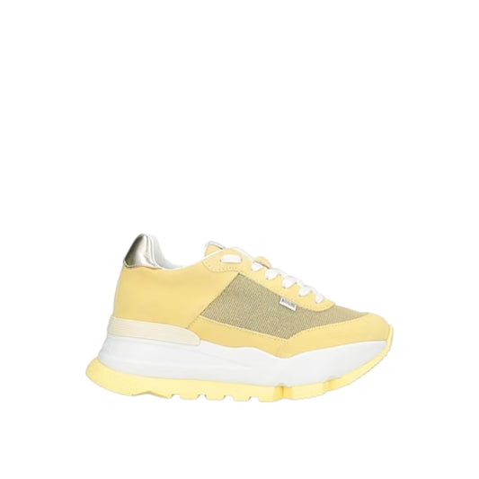 Sneakers Donna “Rucoline” Aki 316 Glitter Lam  Collezione Autunno/Inverno 2025/2026 – Giallo