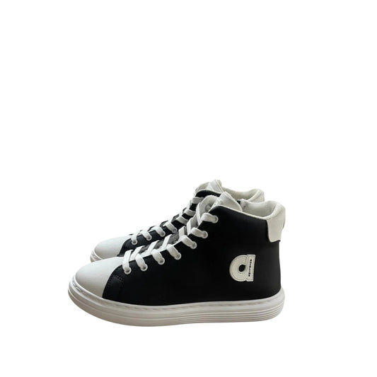 Sneakers donna "Rucoline" Twiggy 2812 A Leather Collezione Autunno/Inverno 2025/2026 - Bianco e Nero