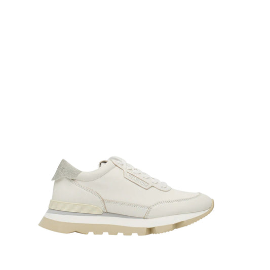Sneakers donna "Rucoline" Akiko 2260 Pamplona Lux Collezione Autunno/Inverno 2025/2026 - Bianco e argento