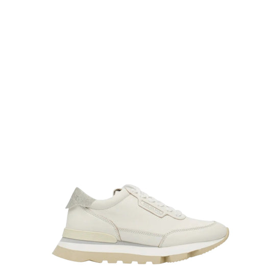 Sneakers donna "Rucoline" Akiko 2260 Pamplona Lux Collezione Primavera/Estate 2026 - Bianco e argento