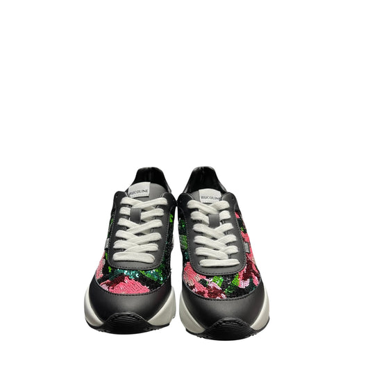 Sneakers donna "Rucoline" R-Evolve 4078 Pailettes Lam Collezione Autunno/Inverno 2025/2026 - Nero Multi