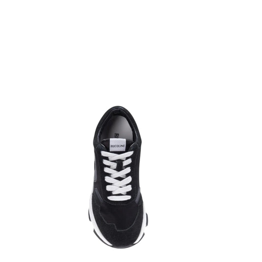 Sneakers donna "Rucoline" Aki 317 Satin Collezione Autunno/Inverno 2025/2026 - Nero