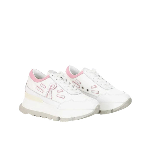 Sneakers Donna “Rucoline” AKI 300 Soft Bomber Collezione Autunno/Inverno 2025/2026 – Bianco e Rosa