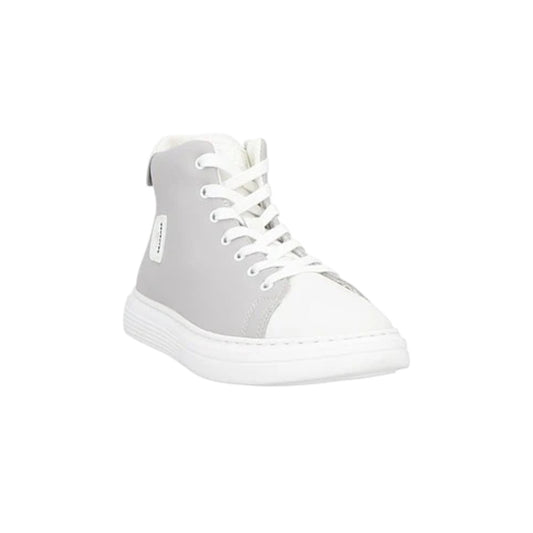 Sneakers donna "Rucoline" Twiggy 2812 A Leather Collezione Autunno/Inverno 2025/2026 - Grigio e Bianco