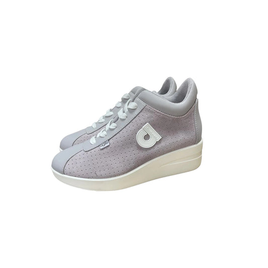 Sneakers donna "Rucoline" Jackie 226 A Leather Suede Forato Collezione Autunno/Inverno 2025/2026 - Grigio