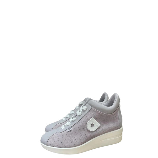 Sneakers donna "Rucoline" Jackie 226 A Leather Suede Forato Collezione Primavera/Estate 2026 - Grigio