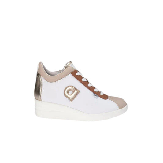 Sneakers donna "Rucoline" Jackie 226 A Bardolino Lam Collezione Autunno/Inverno 2025/2026 - Oro e Cognac