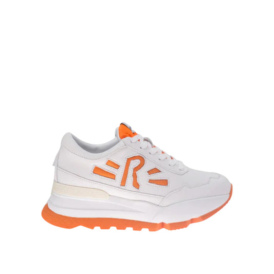 Sneakers donna "Rucoline" Aki 300 Pamplona Collezione Autunno/Inverno 2025/2026 - Bianco e Arancione