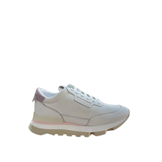 Sneakers donna "Rucoline" Akiko 2260 Pamplona Lux Collezione Autunno/Inverno 2025/2026 - Bianco e Rosa