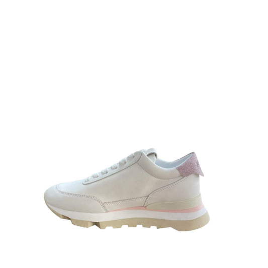 Sneakers donna "Rucoline" Akiko 2260 Pamplona Lux Collezione Autunno/Inverno 2025/2026 - Bianco e Rosa