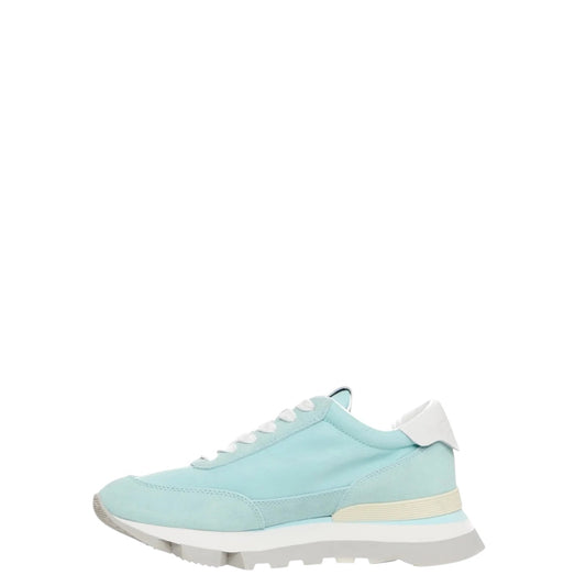Sneakers Donna “Rucoline” Akiko 2260 Nylon Suede Collezione Primavera/Estat 2026 – Celeste