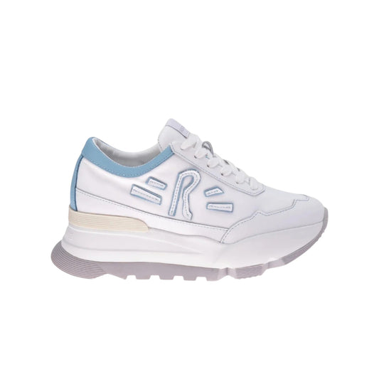 Sneakers Donna “Rucoline” Aki 300 Soft Bomber Collezione Autunno/Inverno 2025/2026 – Bianco e Celeste