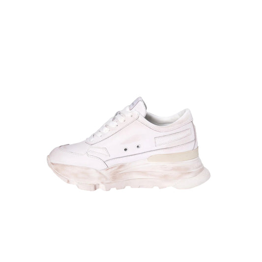Sneakers donna "Rucoline" Aki 304 Soft Brush Collezione Autunno/Inverno 2025/2026 - Bianco e Oro